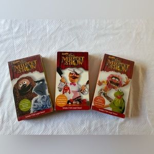 The Muppet Show vintage episodes on VHS.
